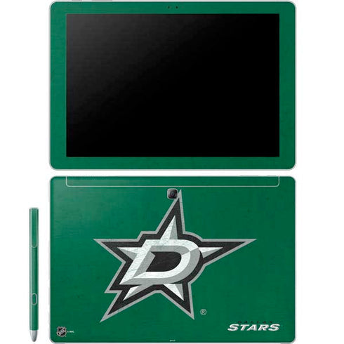 NHL Dallas Stars Distressed Galaxy Book 12in Skin